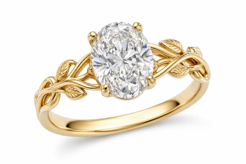 oval solitaire