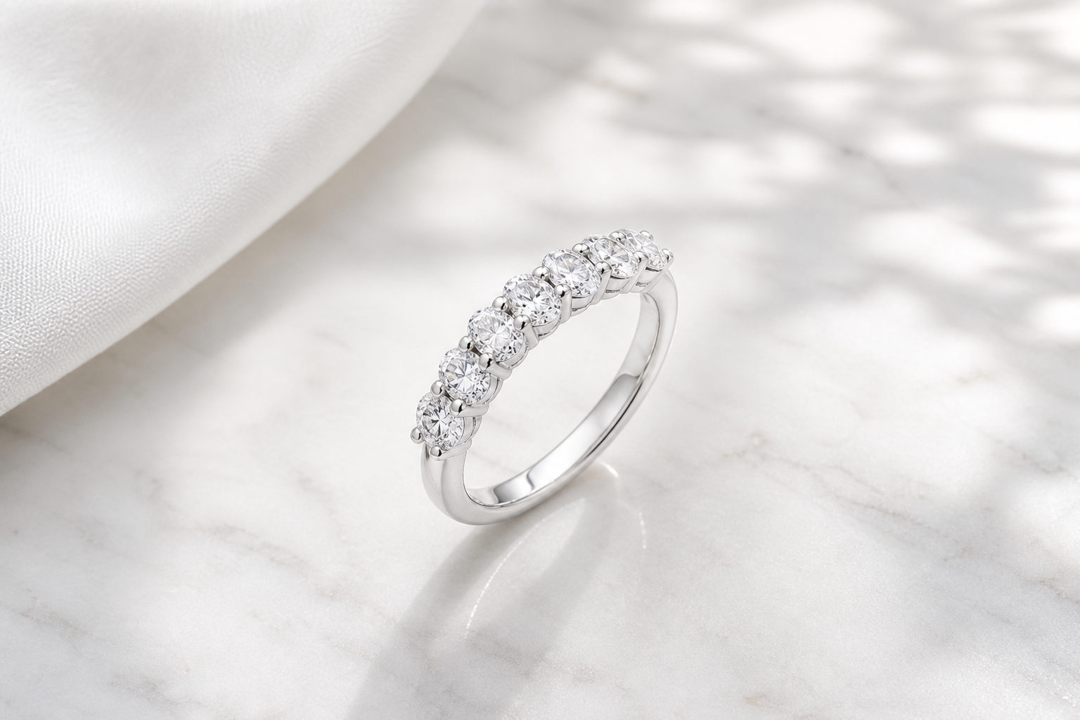 Oval Lab Grown Diamond Ring in Platinum 950 thumbnail 9