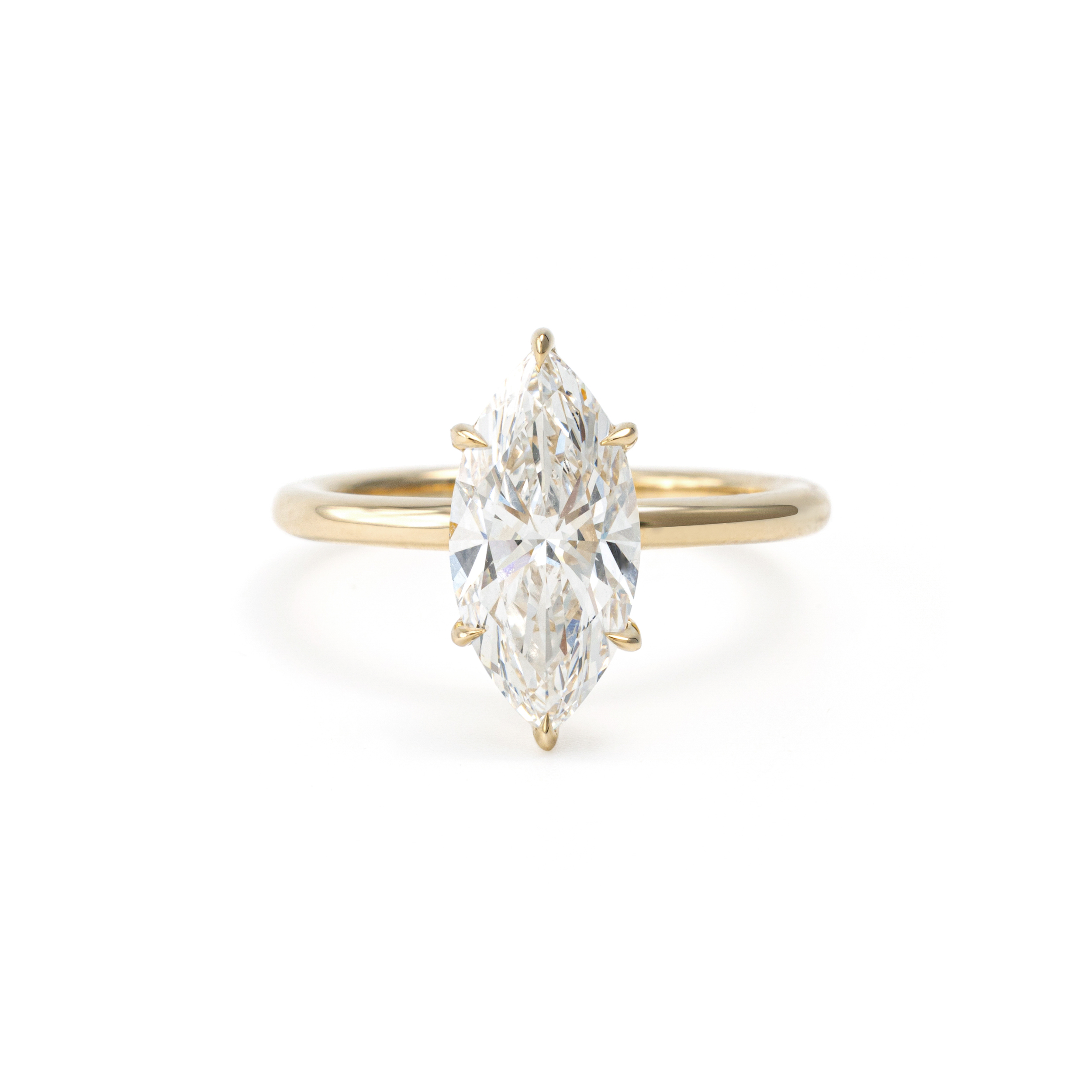 Marquise Lab Grown Diamond Ring