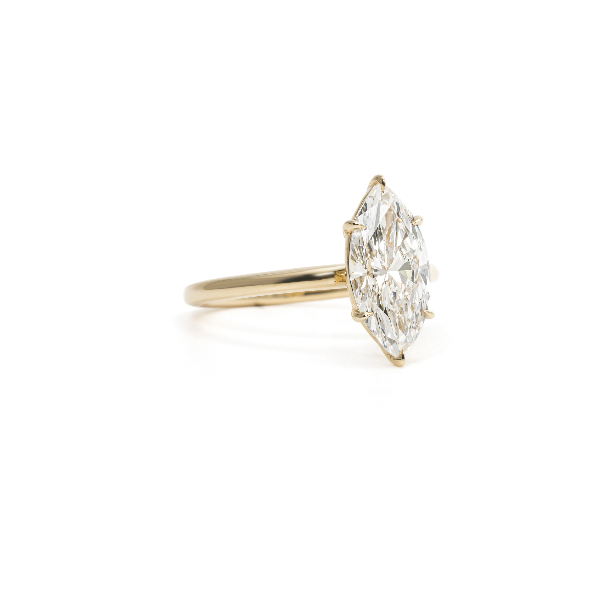 Marquise Lab Grown Diamond Ring thumbnail 3